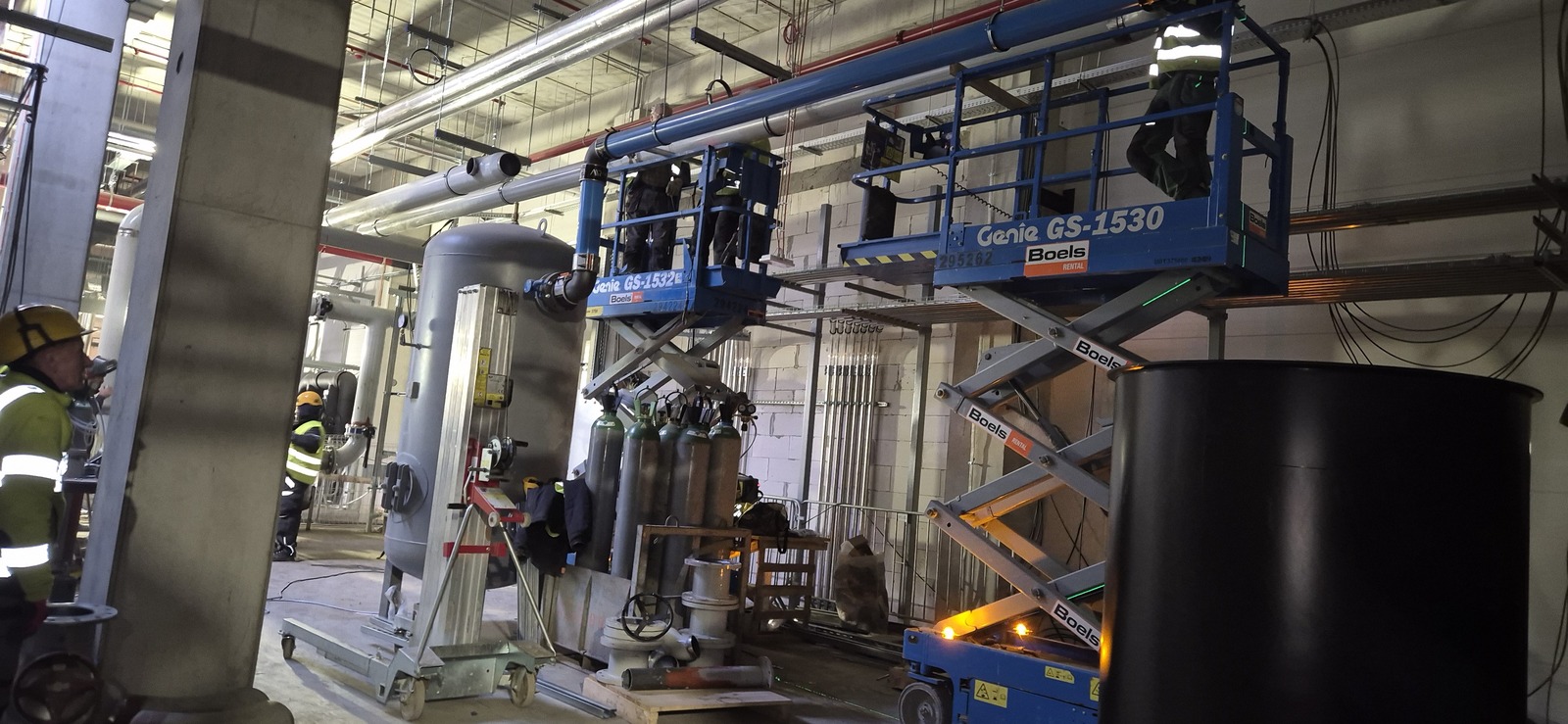 Zdjęcie przedstawiające zlecenie 'Instalacja wody lodowej dla producenta sprzętu medycznego Nemera Szczecin'