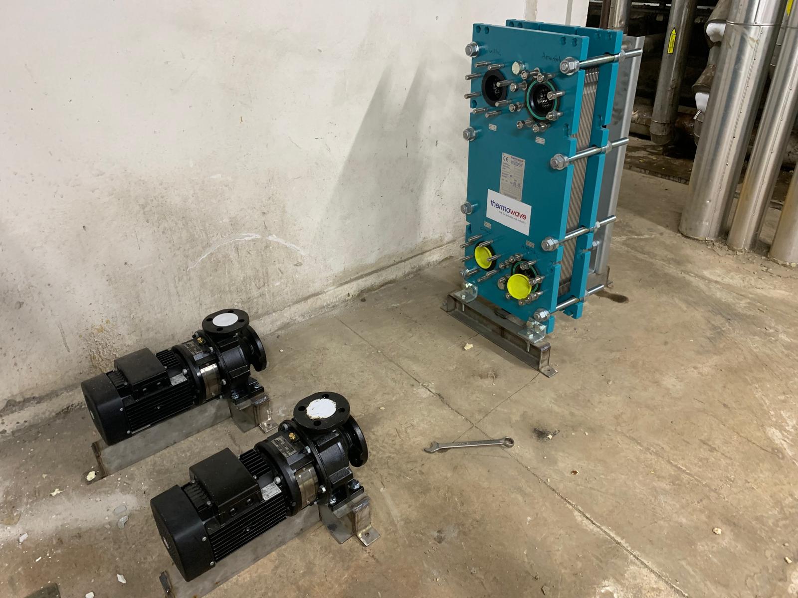 Zdjęcie przedstawiające zlecenie 'Odzysk ciepła amoniak(NH3)-glikol dla Animex Foods sp. z o. o. Oddział w Ełku'