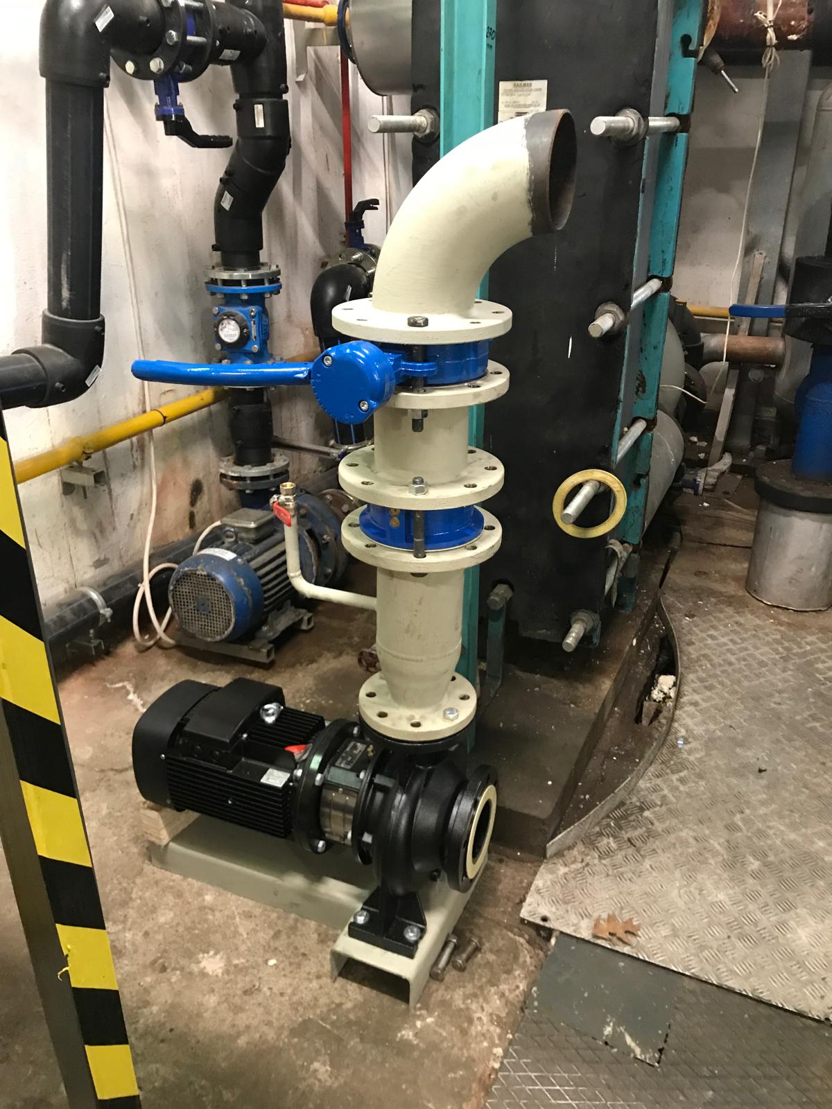 Zdjęcie przedstawiające zlecenie 'Odzysk ciepła amoniak(NH3)-glikol dla Animex Foods sp. z o. o. Oddział w Ełku'