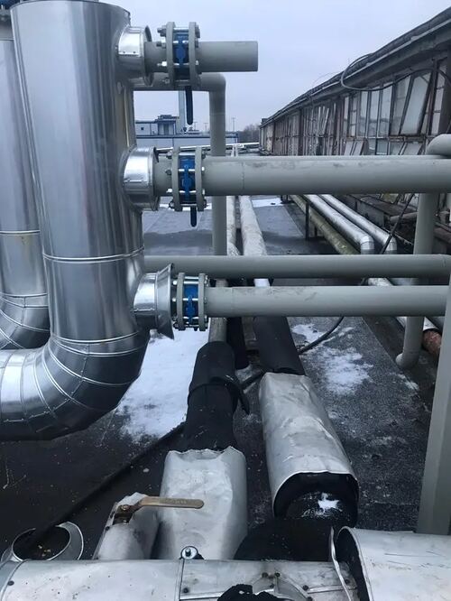 Zdjęcie przedstawiające zlecenie 'Odzysk ciepła amoniak(NH3)-glikol dla Animex Foods sp. z o. o. Oddział w Ełku'