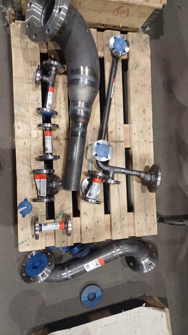 Zdjęcie przestawiające rurociąg dla GEA Prenzlau.