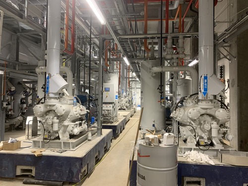 Zdjęcie przedstawiające zlecenie 'Maszynownia chlodnicza NH3'